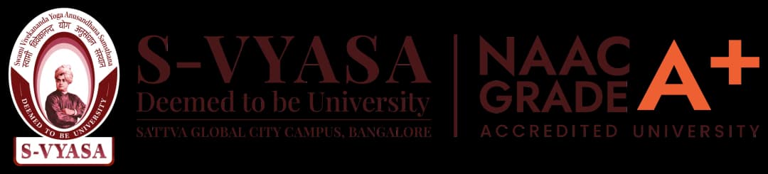 S-VYASA University Logo Footer